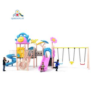 Popular updated playground used slides park amusement children games project Children Plastic Slides Play