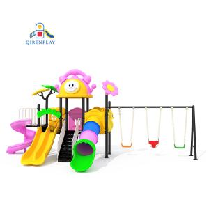 High quality Attraction park amusement swing sets playground outdoor kids plastic games Plastic Slide