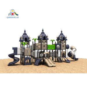 Customized Amusement Equipment Kids Outdoor Playground Slide Manufacturer Supply Park Playground Outdoor Plastic Slide