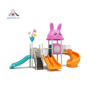 High quality School outdoor kids amusement park playground Garden playground Plastic Slide products for sale