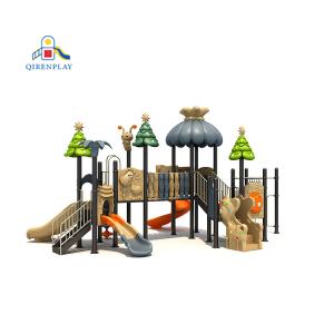 Hot Popular Big Size Customized Outdoor Children Playground Kids Plastic Land Slide