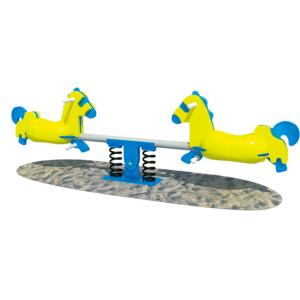 Best selling popular For Small Kids Outdoor Playground Seesaw Play Equipment Playground Plastic Seesaw Outdoor