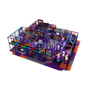 Best selling popular Indoor Play Park Ninja Warrior Trampoline Park Equipment Trampoline Park Basketball