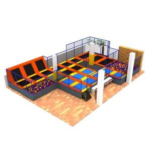 Indoor Playground Small Gymnastic Trampoline Park