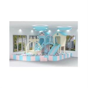 Large Indoor Kids Trampoline Playground And Adventure Park Design 