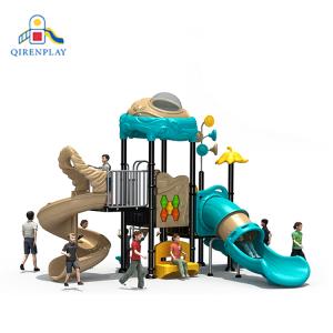 New design Outdoor Playground Equipment Children Slide