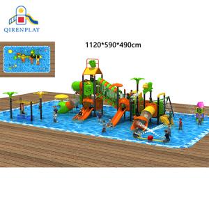 China New Style Wholesale Large Customized Equipment Water Park Slide For Sale