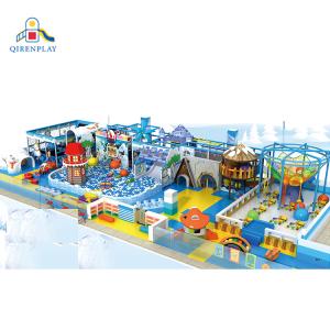Latest design Indoor playground amusement park naughty fort for kids indoor playground