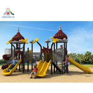 custom trendy play ground children kids outdoor playground equipment with swing sets