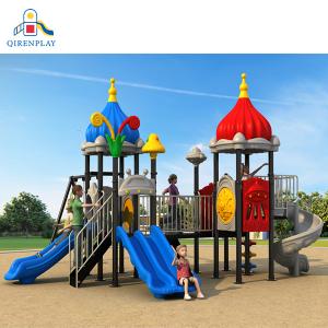 New Design children outdoor slide and swing set playhouse children outdoor playground kids outdoor playground items